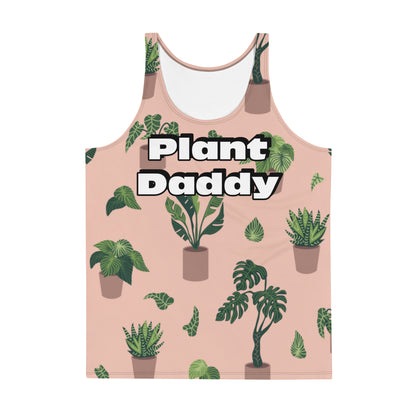 Plant Daddy Tank Top front view by ATTIRET