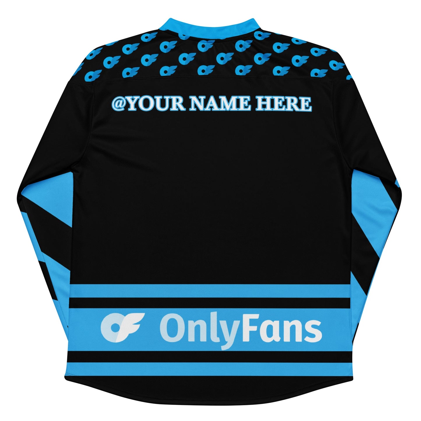 Your Ultimate Onlyfans Icebreaker! Onlyfans Personalized Custom Recycled hockey fan jersey Shirt Attire T LLC