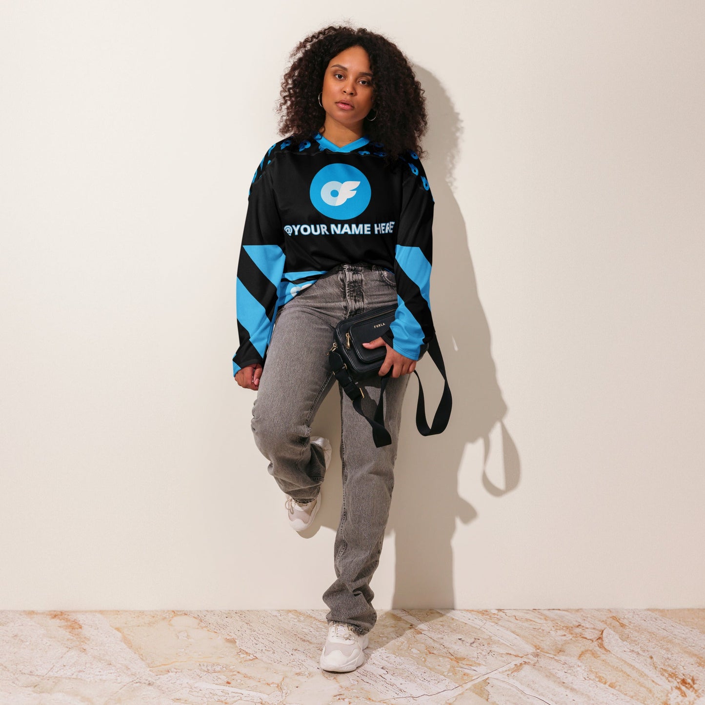 Your Ultimate Onlyfans Icebreaker! Onlyfans Personalized Custom Recycled hockey fan jersey Shirt Attire T LLC