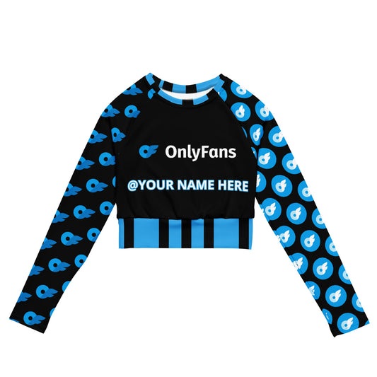 Onlyfans Personalized Custom Wrap Your Name Around My Curves: Personalized Eco-Sexy SensationCrop Top Attire T LLC