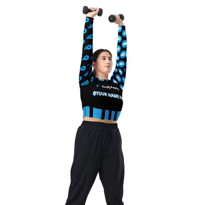 Personalized OnlyFans Long-Sleeve Crop Top by ATTIRET