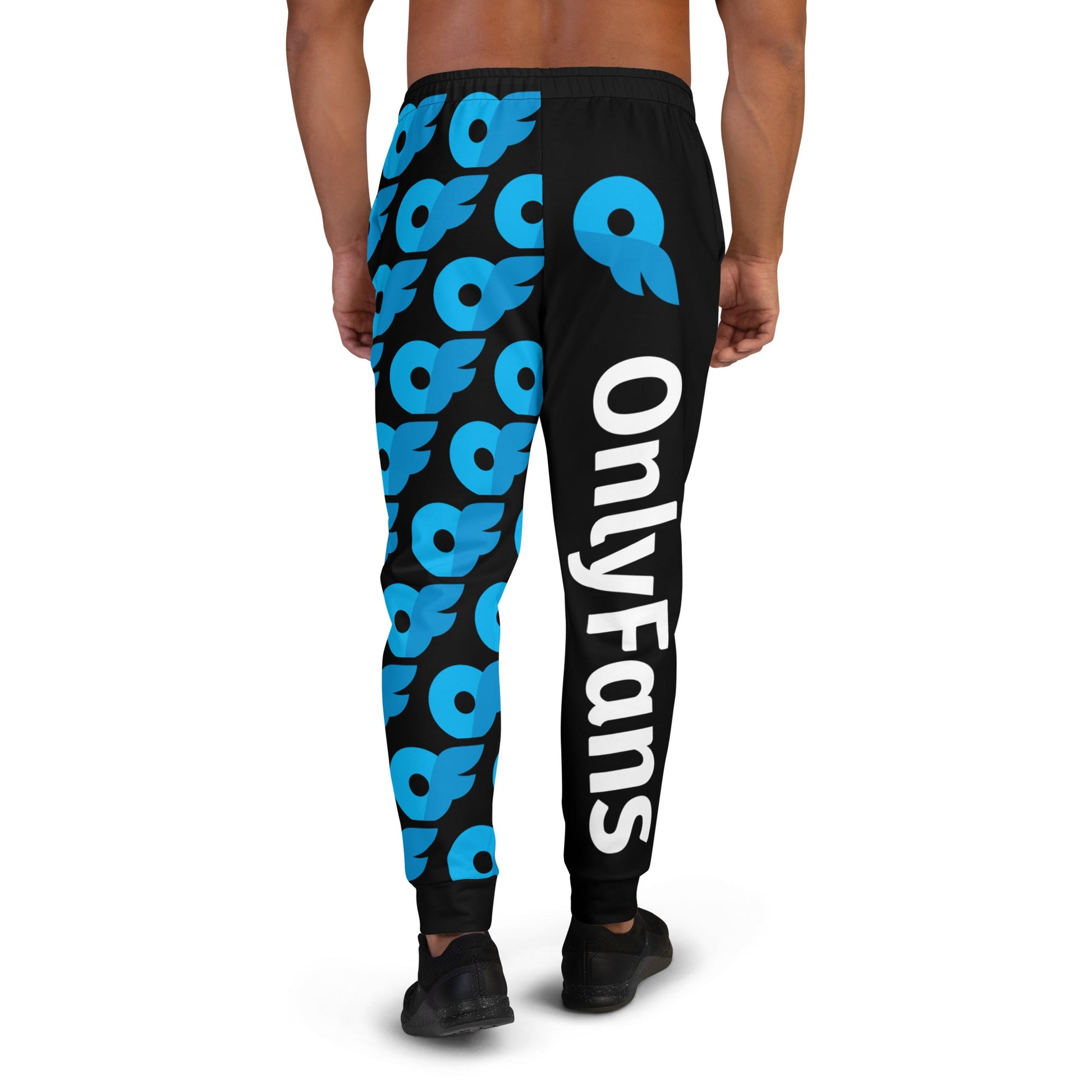 Onlyfans Make 'Em Look Twice Personalized Name Custom Men's Joggers Sweatpants Gym bottoms Attire T LLC