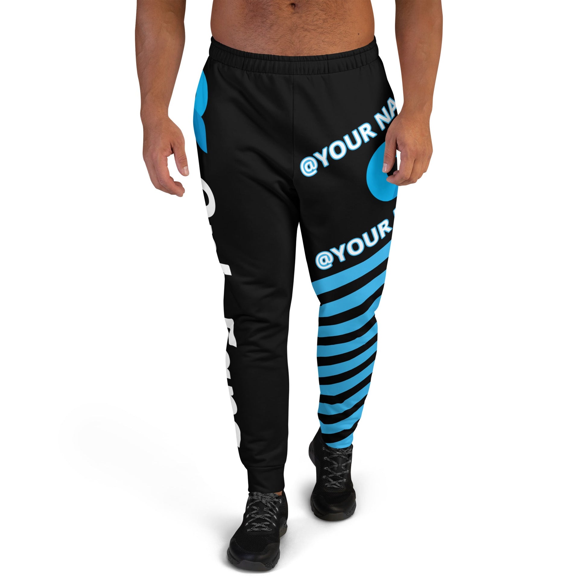 ONLYFANS Show Off in Style Custom Personalized Name Logo Men's Joggers | Personalized Sweatpants | Unique Style Content Creator Gift Attire T LLC