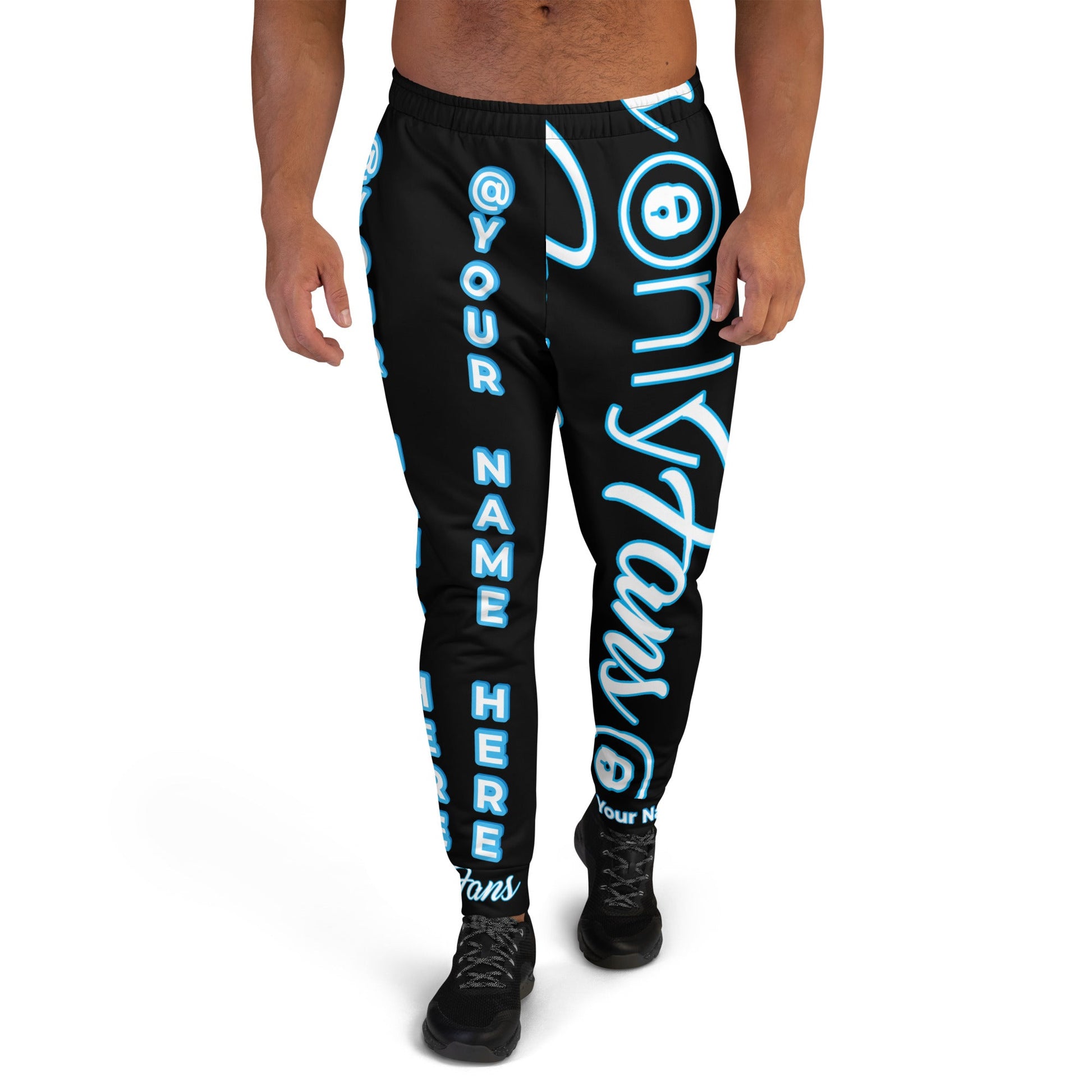 Onlyfans Jog into the Spotlight: OnlyFans Custom Personalized Joggers for the Boldest Men | Sweat Pants | Luxury Gifts for him | Content Creator Attire T LLC