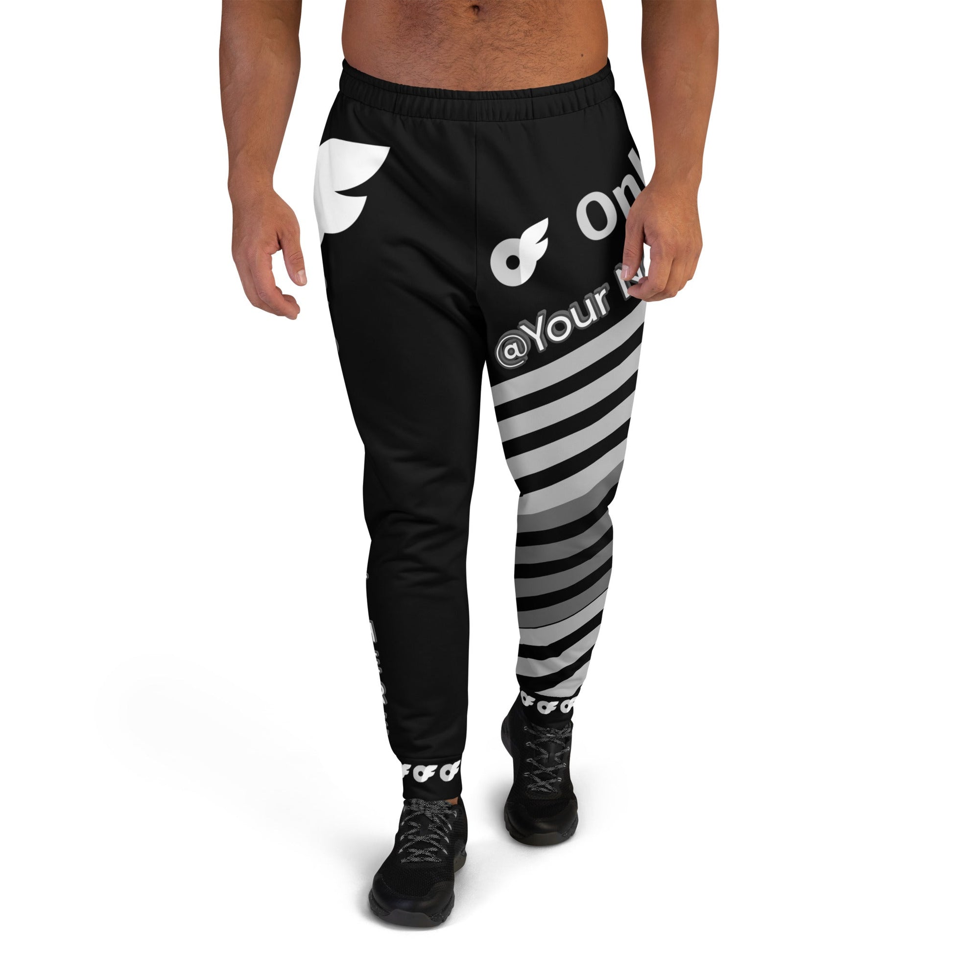 Onlyfans Wrap Your Assets in Style: OnlyFans Custom Joggers for the Ultimate Flex | Custom Slim Fit Sweatpants | Track Pants | Unique Gifts | Gym Pants Attire T LLC