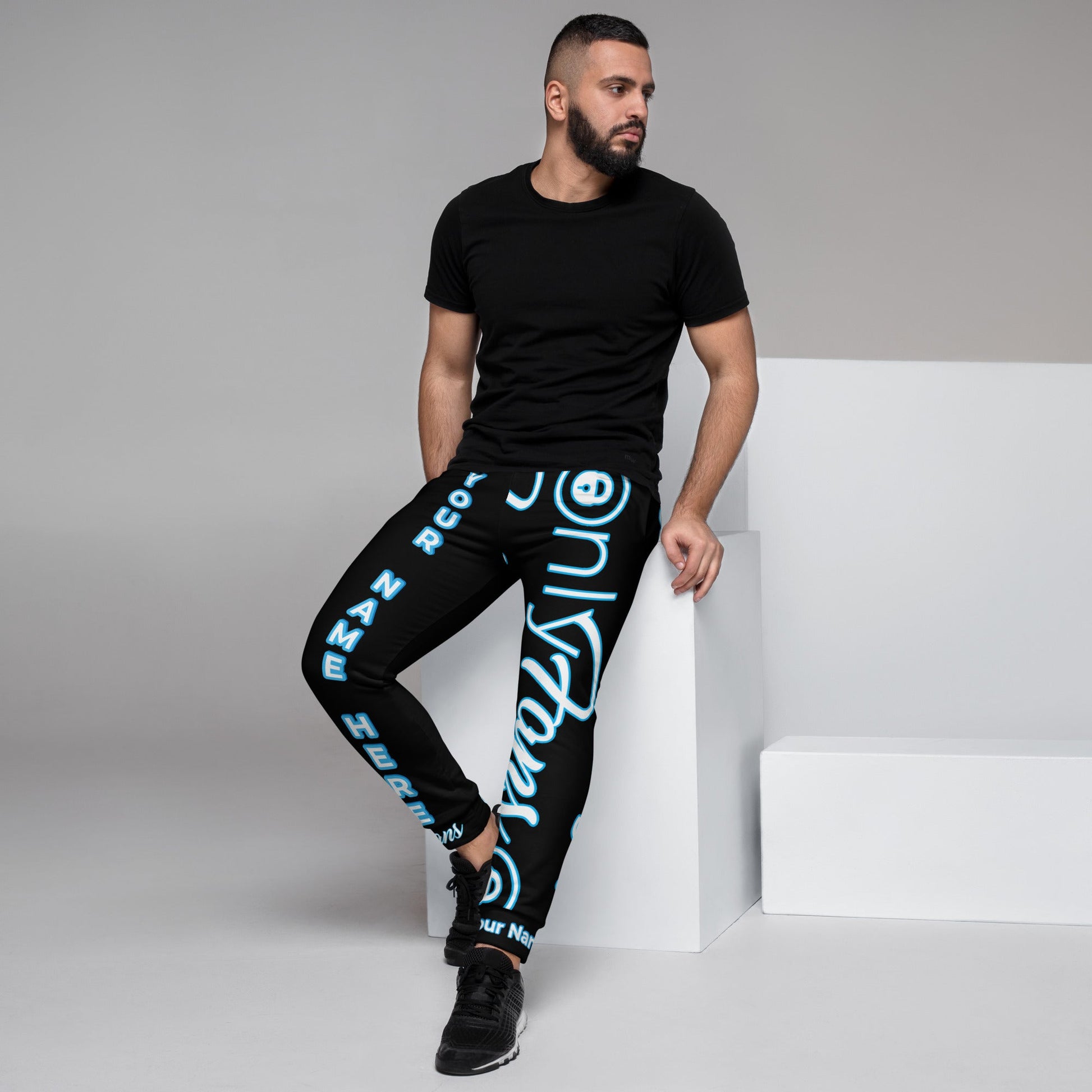 Onlyfans Jog into the Spotlight: OnlyFans Custom Personalized Joggers for the Boldest Men | Sweat Pants | Luxury Gifts for him | Content Creator Attire T LLC