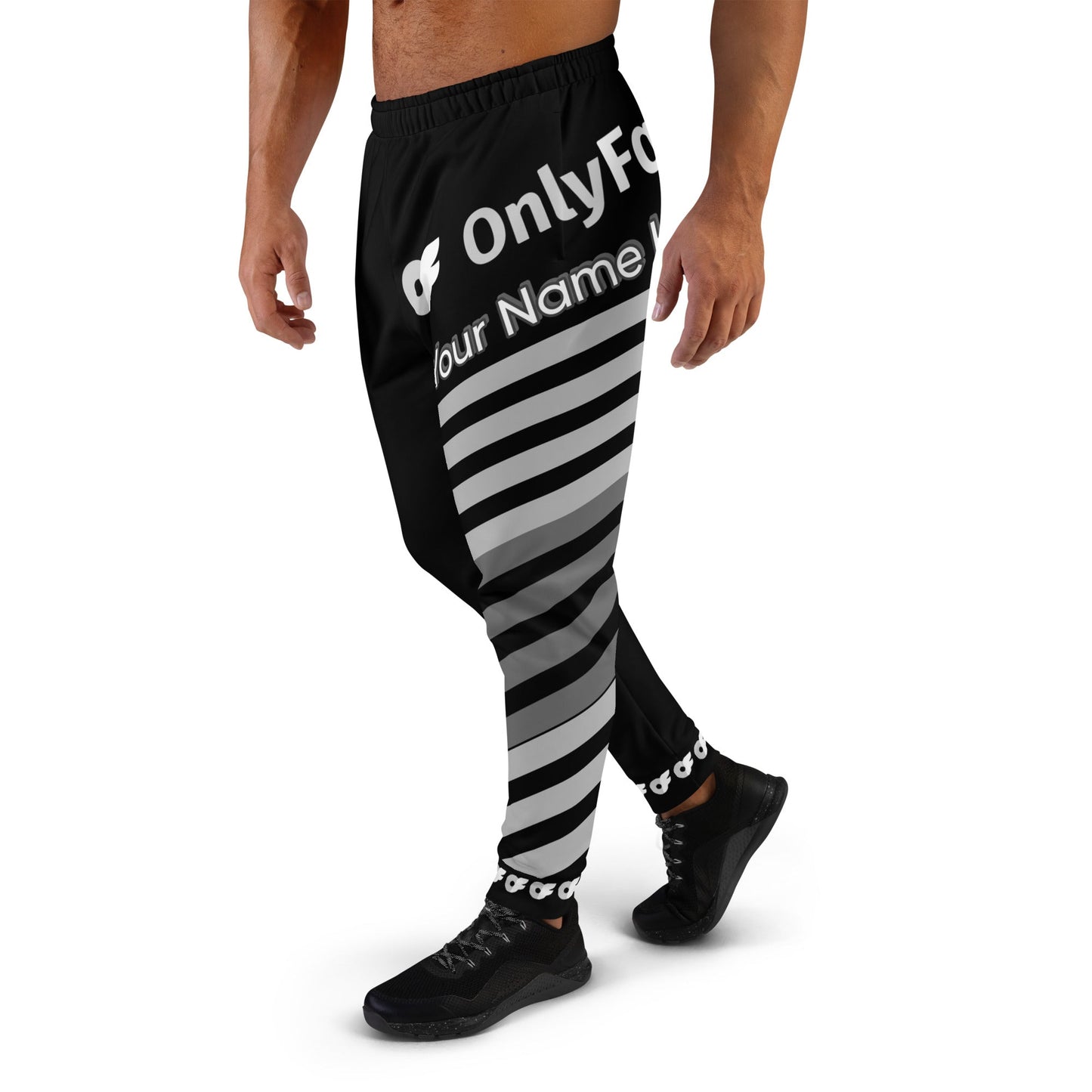 Onlyfans Wrap Your Assets in Style: OnlyFans Custom Joggers for the Ultimate Flex | Custom Slim Fit Sweatpants | Track Pants | Unique Gifts | Gym Pants Attire T LLC