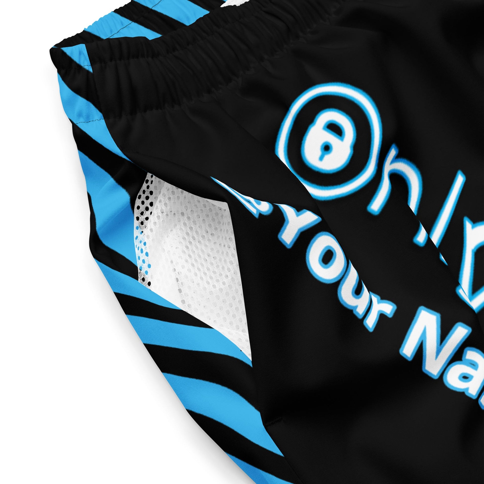 Onlyfans Personalized Custom Name Luxury Eco Men's swim trunks | Swim Shorts | Sexy Beach Attire | Content Creator Attire T LLC