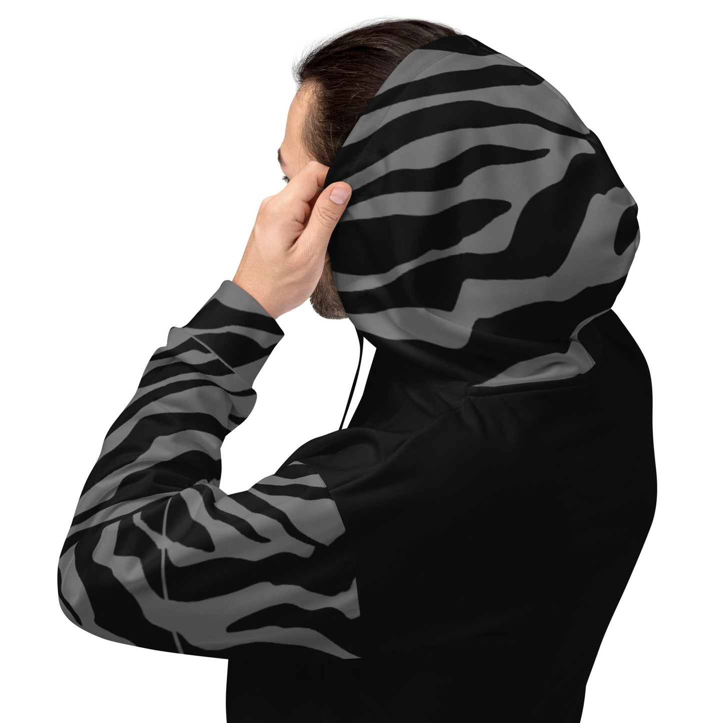 I Paused My Anime for Your Bullshit" Unisex Hoodie Zebra Edition Attire T LLC