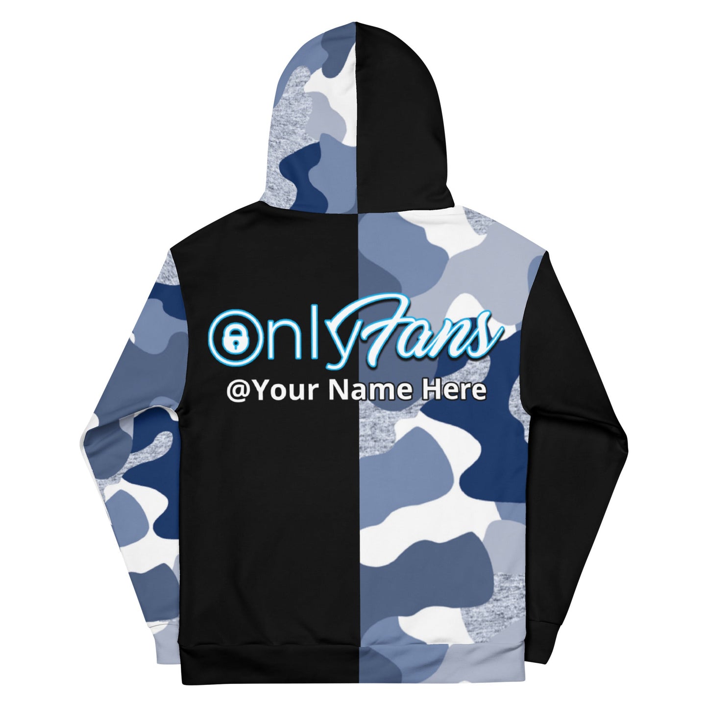 Onlyfans Camo Personalized Custom Gender- Neutral Unisex Hoodie Attire T LLC