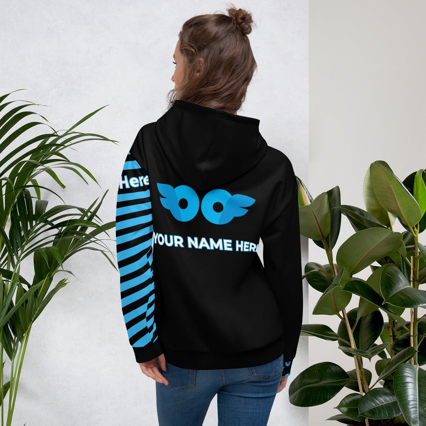Onlyfans Wrap Yourself in Mischief: Onlyfans Custom Personalized Name Logo Unisex Hoodie | Content Creator | Hooded Sweatshirt Attire T LLC