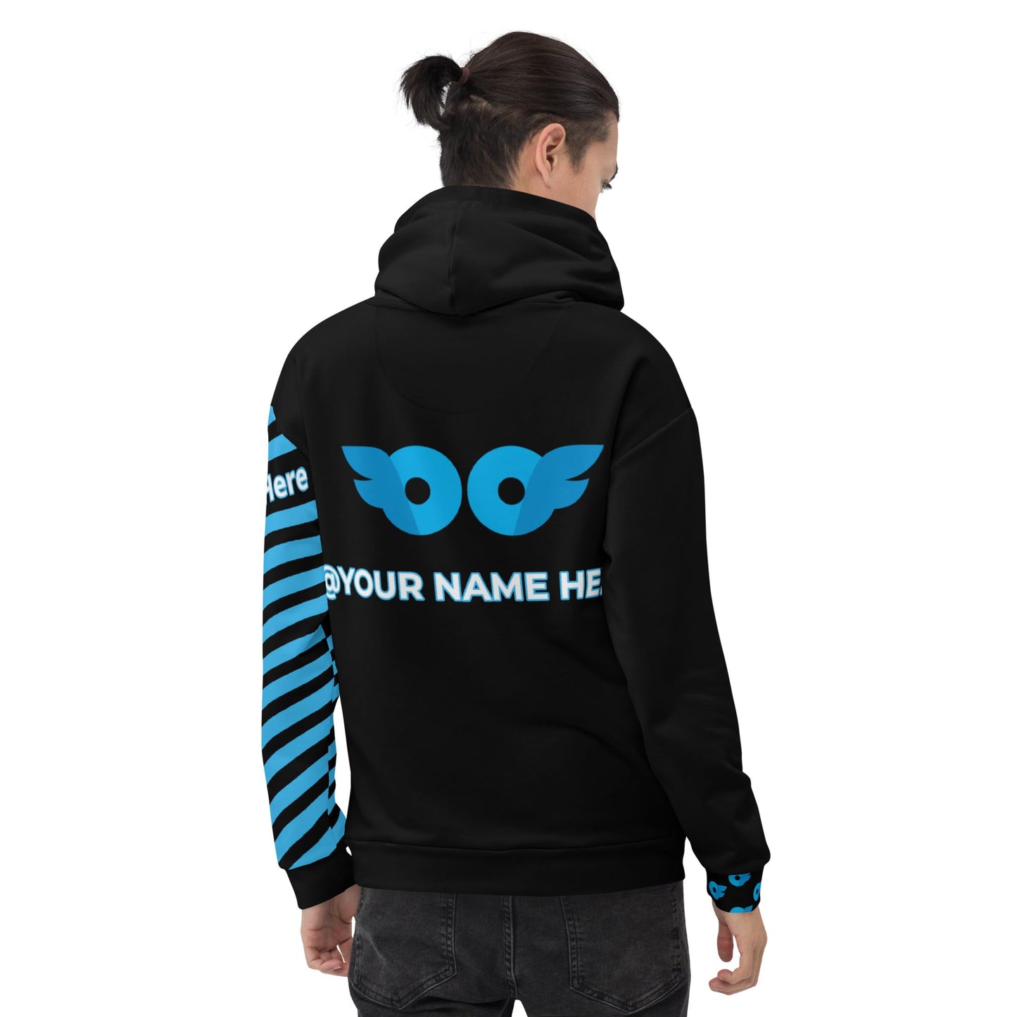 Onlyfans Wrap Yourself in Mischief: Onlyfans Custom Personalized Name Logo Unisex Hoodie | Content Creator | Hooded Sweatshirt Attire T LLC