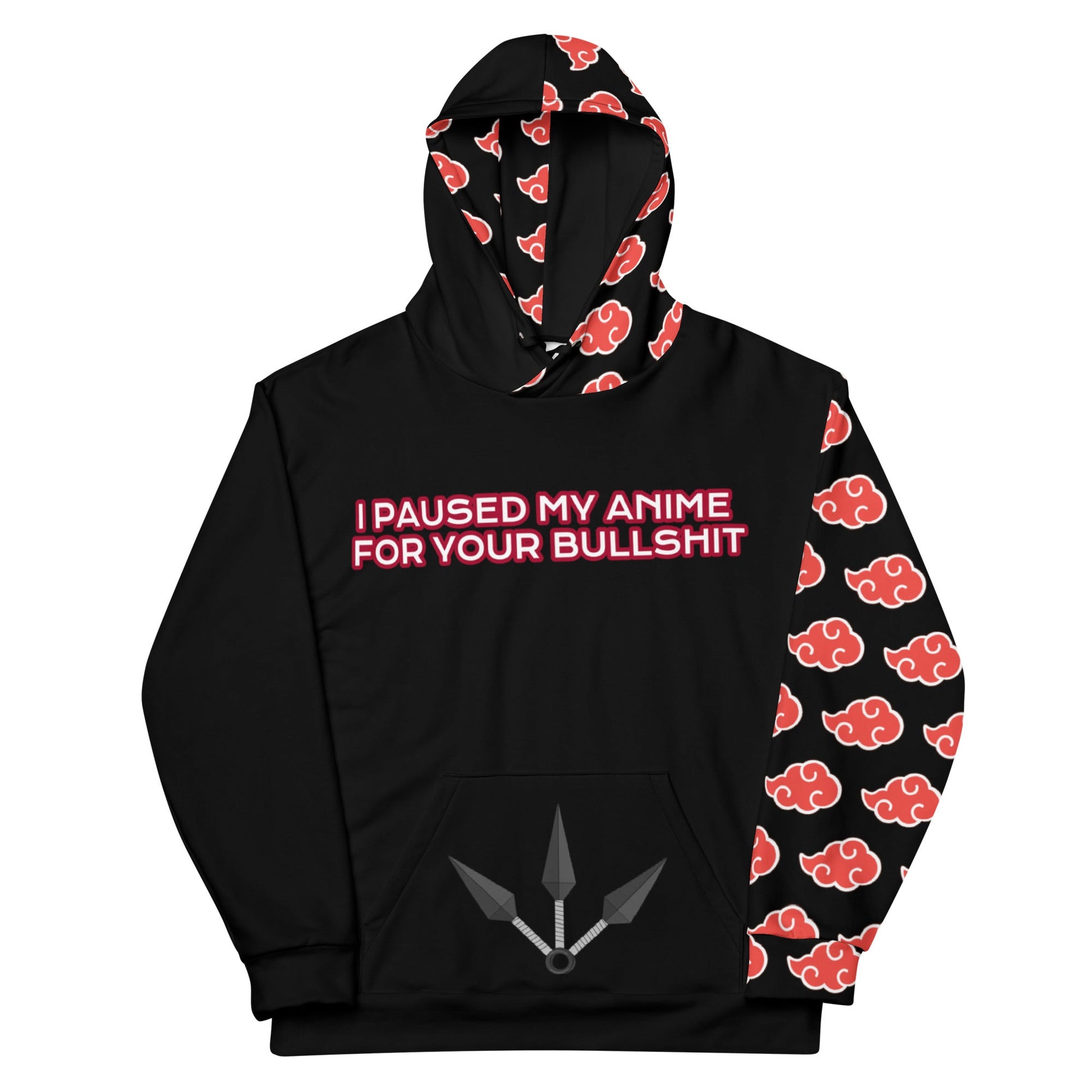 I Paused My Anime For Your Bullshit Unisex Hoodie Attire T LLC