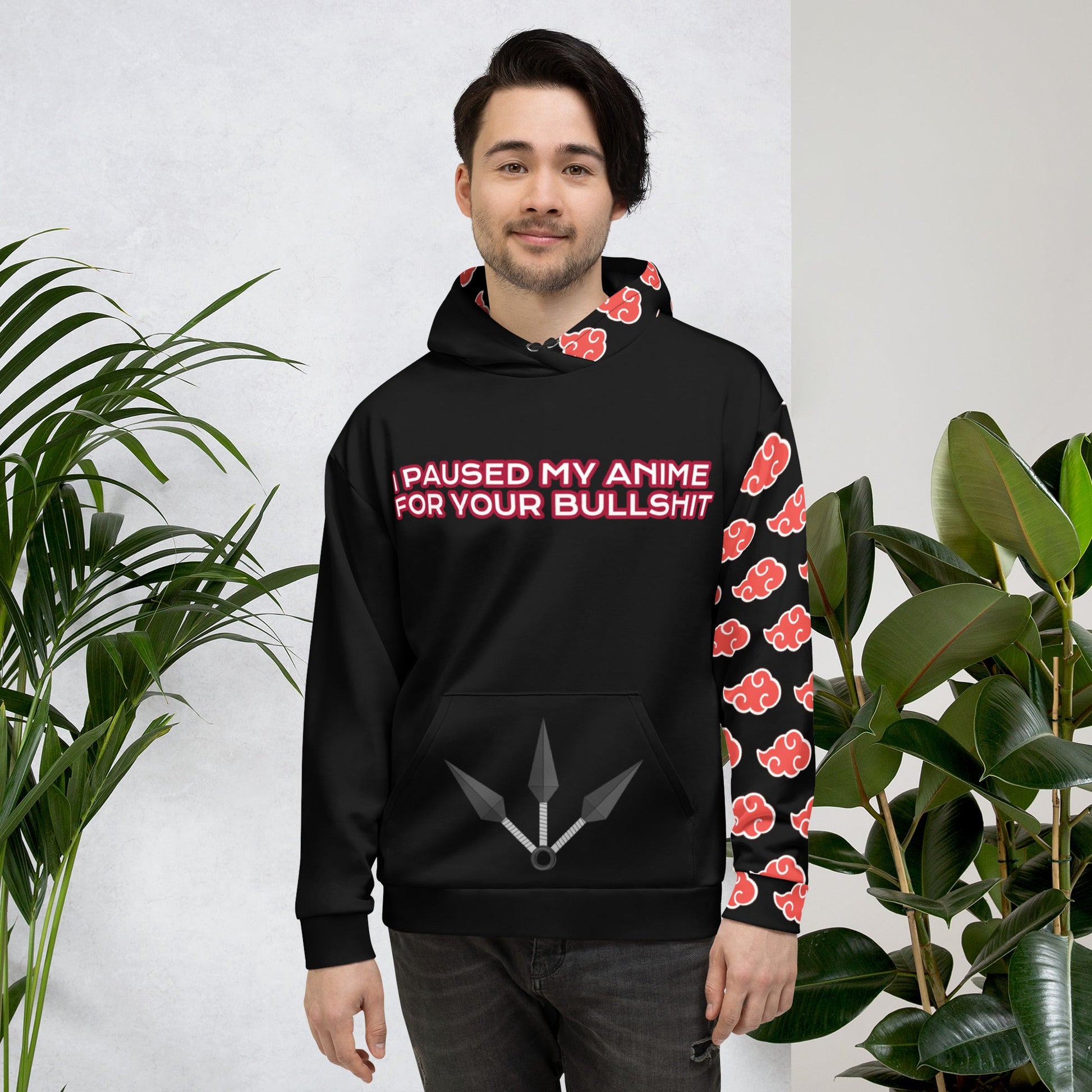 I Paused My Anime For Your Bullshit Unisex Hoodie Attire T LLC