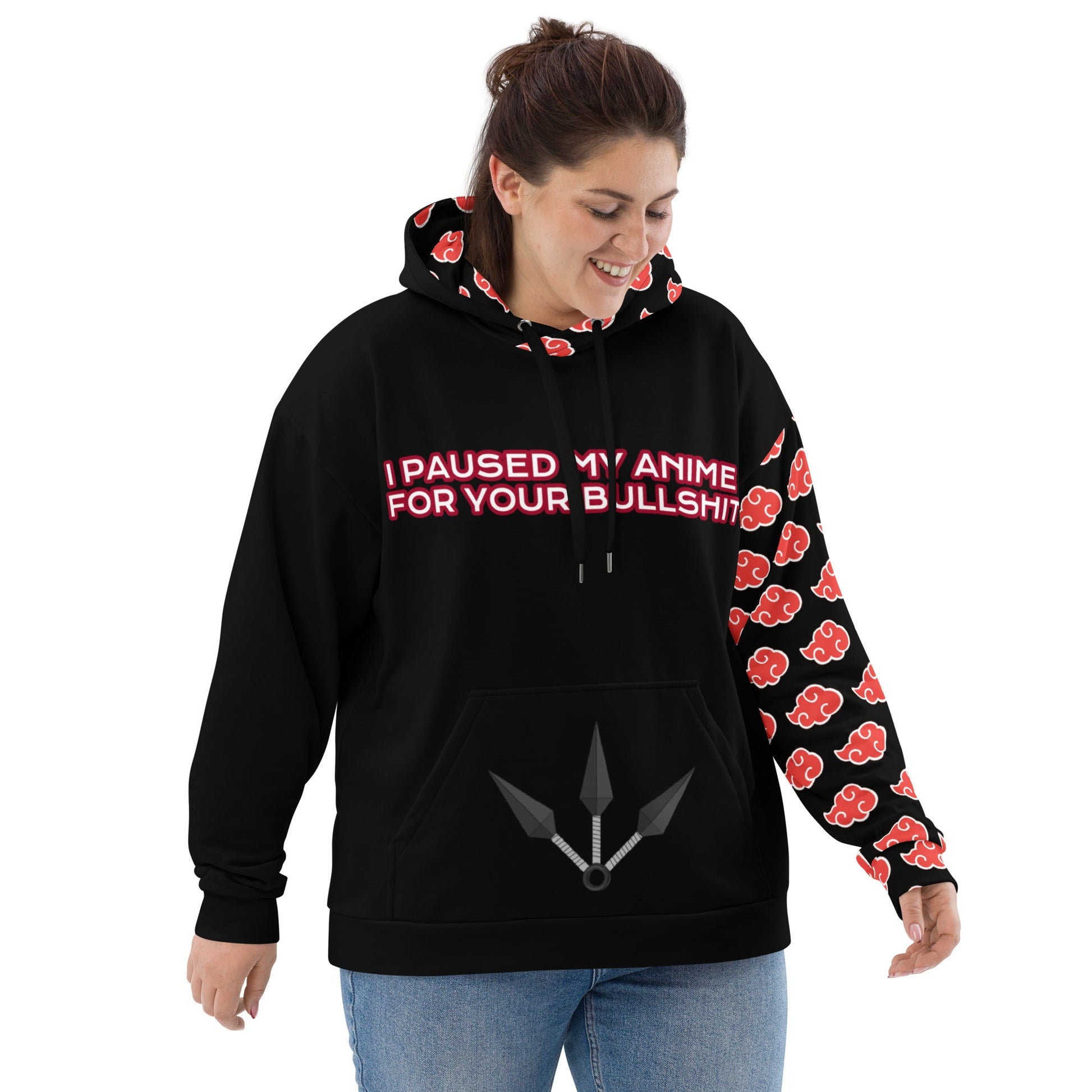 I Paused My Anime For Your Bullshit Unisex Hoodie Attire T LLC