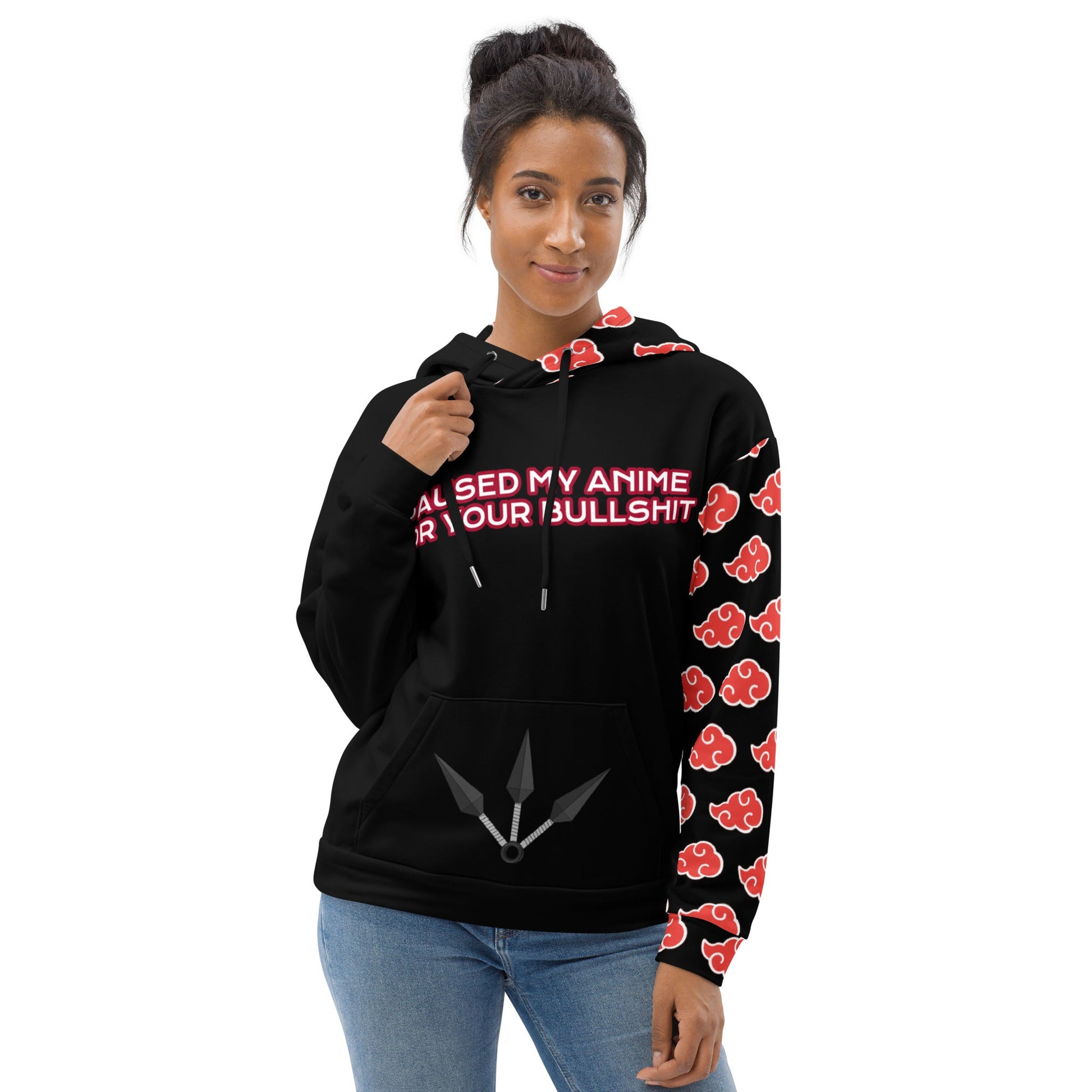 I Paused My Anime For Your Bullshit Unisex Hoodie Attire T LLC