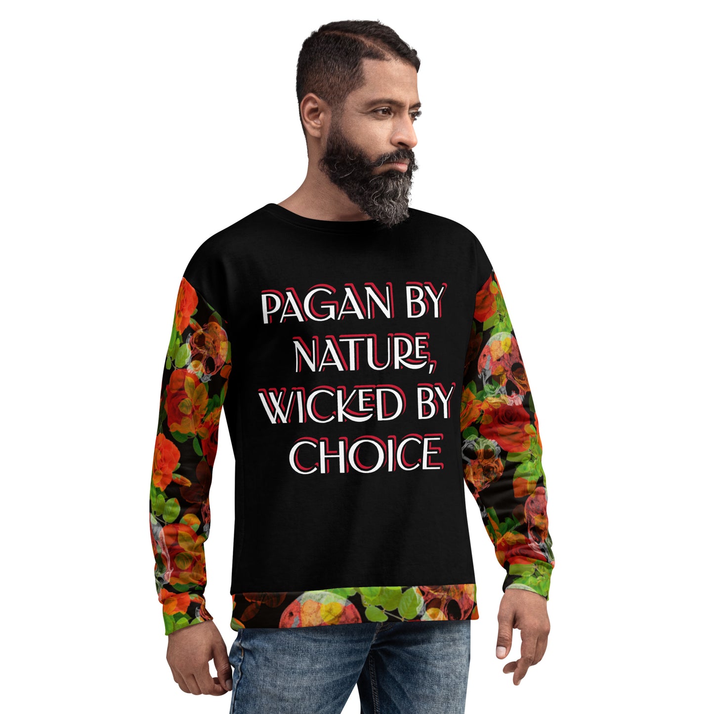 Pagan By Nature, Wicked By Choice Unisex Sweatshirt - Attire T LLC