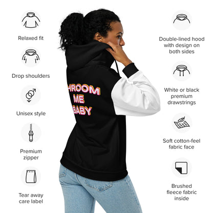 Shroom Me Baby Psychedelic Zip Hoodie by ATTIRET