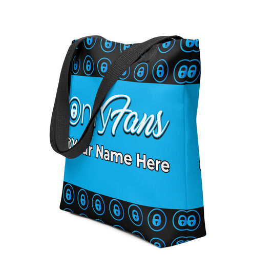 Onlyfans Personalized Name Custom Tote Bag Your Onlyfans Fame on the Go! Tote bag | Grocery | Reusable Bag | Personalized Gift Attire T LLC