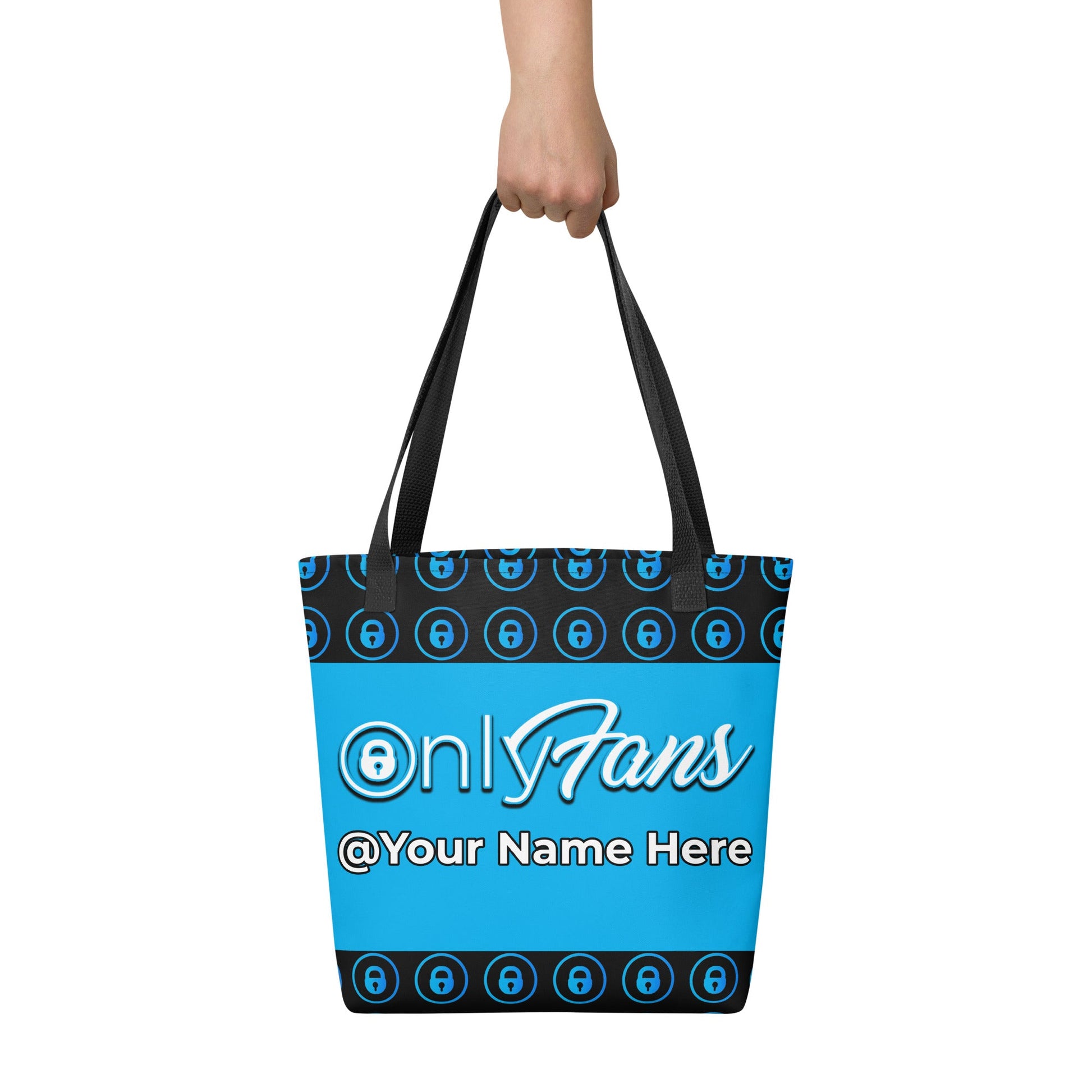 Onlyfans Personalized Name Custom Tote Bag Your Onlyfans Fame on the Go! Tote bag | Grocery | Reusable Bag | Personalized Gift Attire T LLC