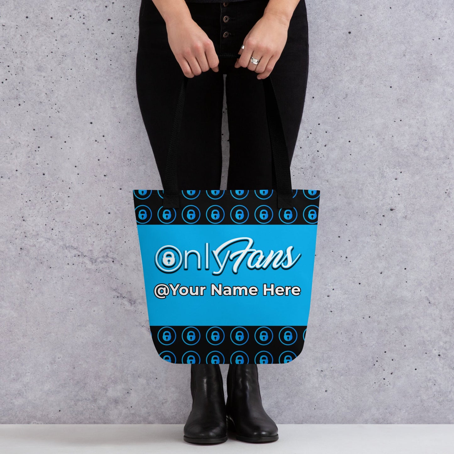 Onlyfans Personalized Name Custom Tote Bag Your Onlyfans Fame on the Go! Tote bag | Grocery | Reusable Bag | Personalized Gift Attire T LLC