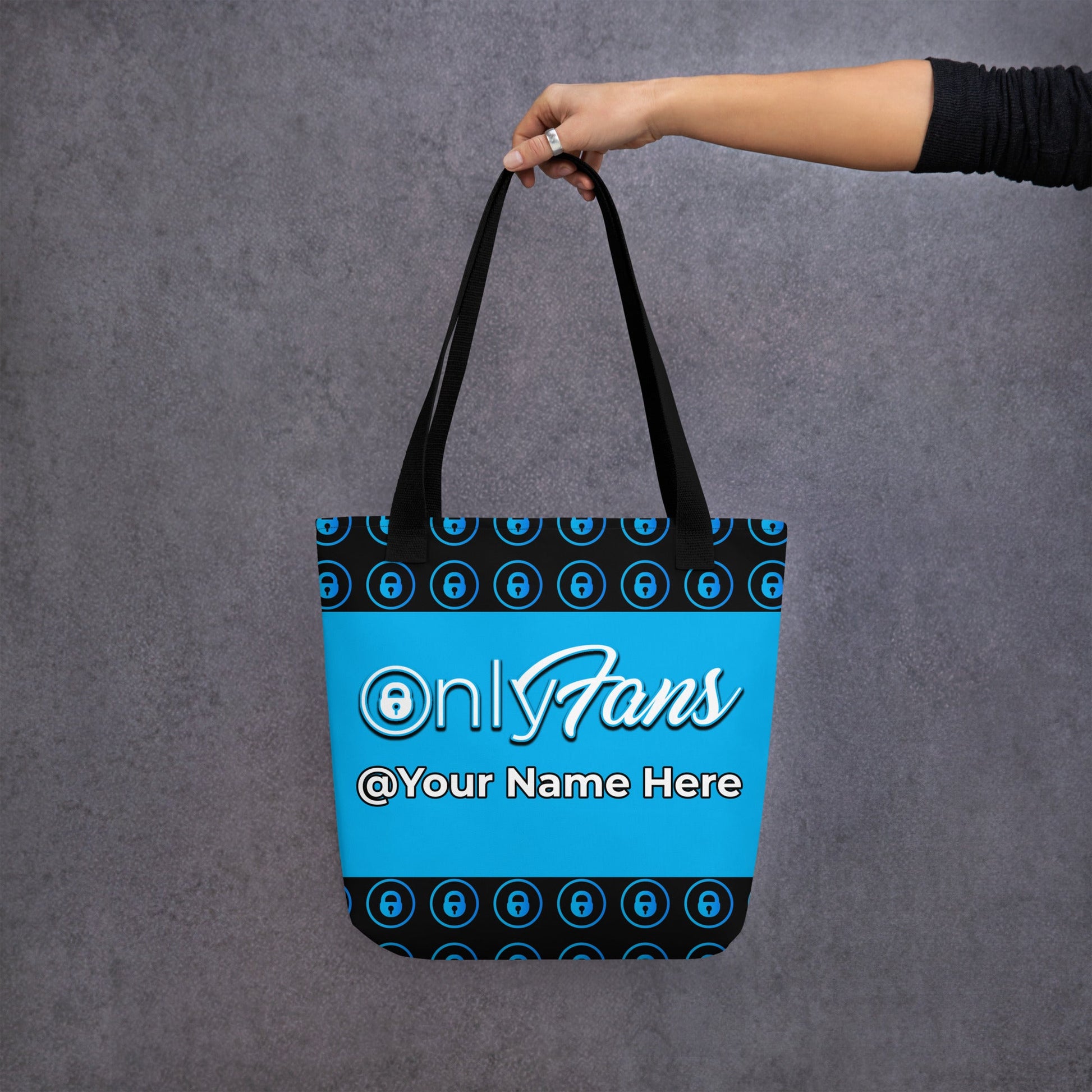 Onlyfans Personalized Name Custom Tote Bag Your Onlyfans Fame on the Go! Tote bag | Grocery | Reusable Bag | Personalized Gift Attire T LLC