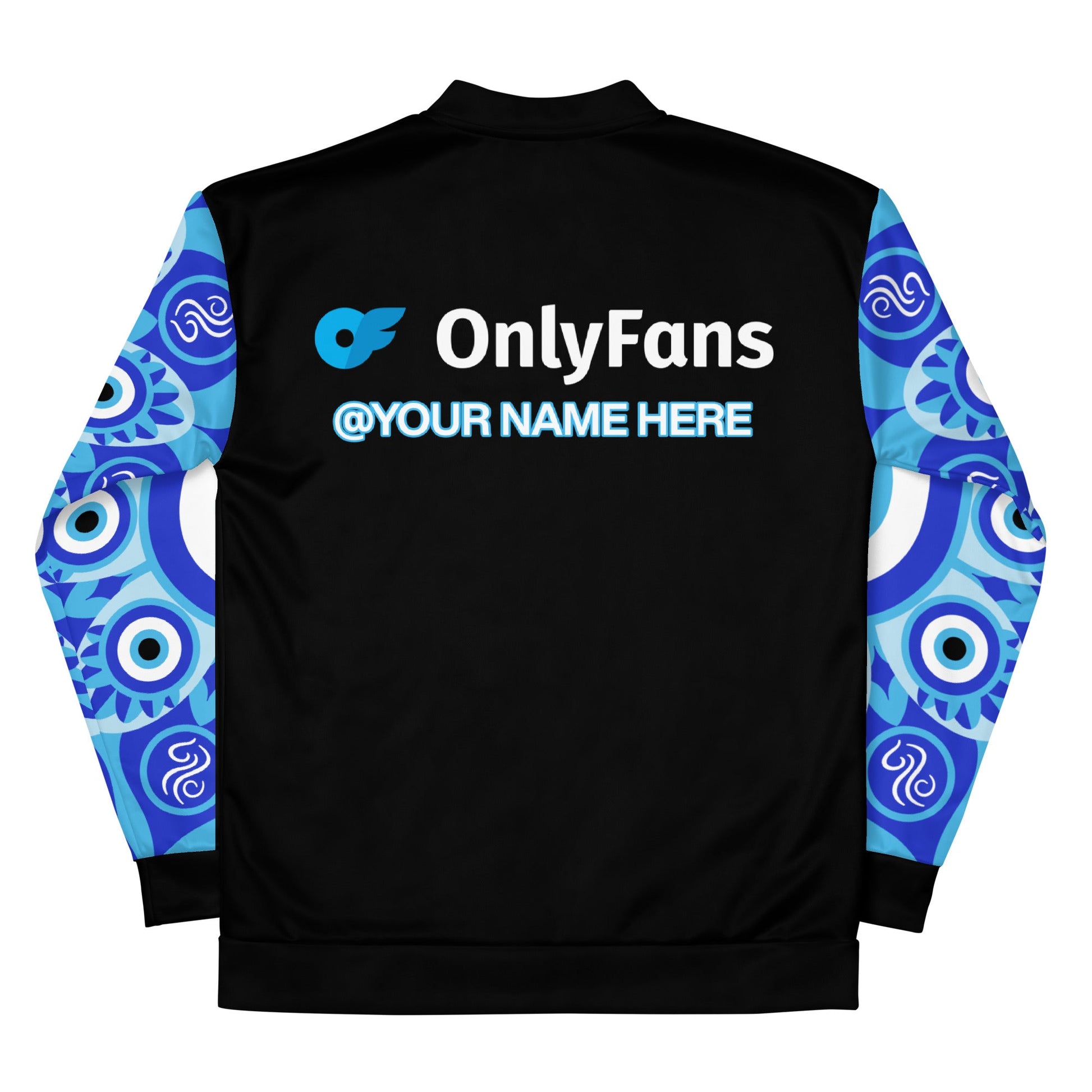 Onlyfans Personalized Custom Evil Eye Unisex Bomber Jacket Attire T LLC