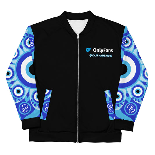 Onlyfans Personalized Custom Evil Eye Unisex Bomber Jacket Attire T LLC