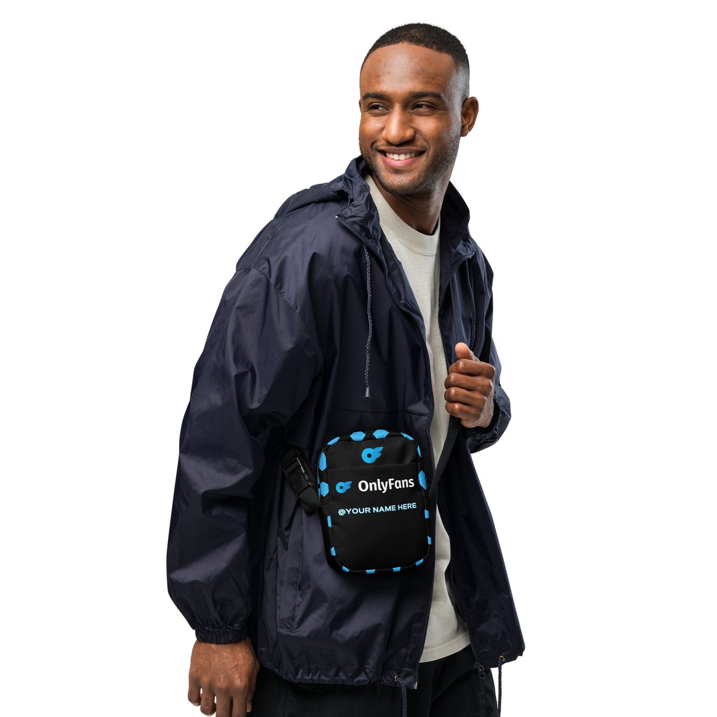 Onlyfans Personalized Custom Abstract Utility crossbody bag Unisex | Water- resistance Bag Attire T LLC