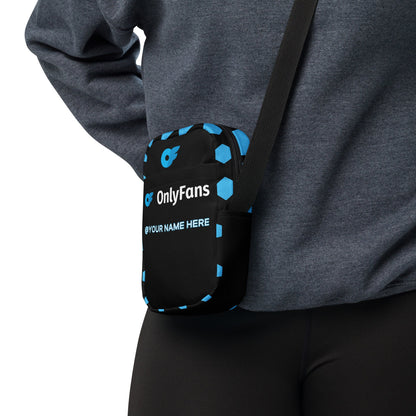 Personalized OnlyFans Abstract Utility Crossbody Bag by ATTIRET