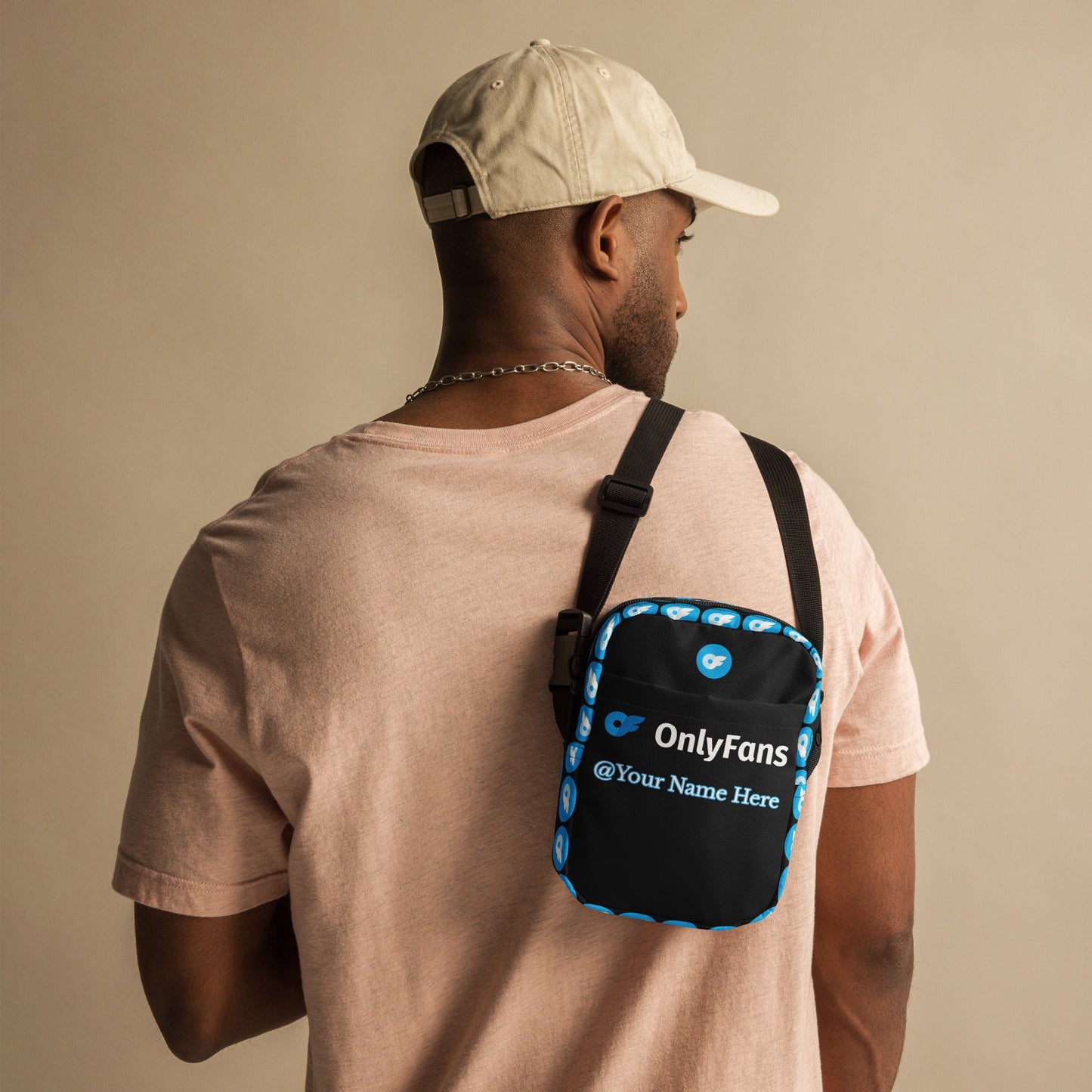 Onlyfans Personalized Custom Name Utility Unisex crossbody bag Attire T LLC