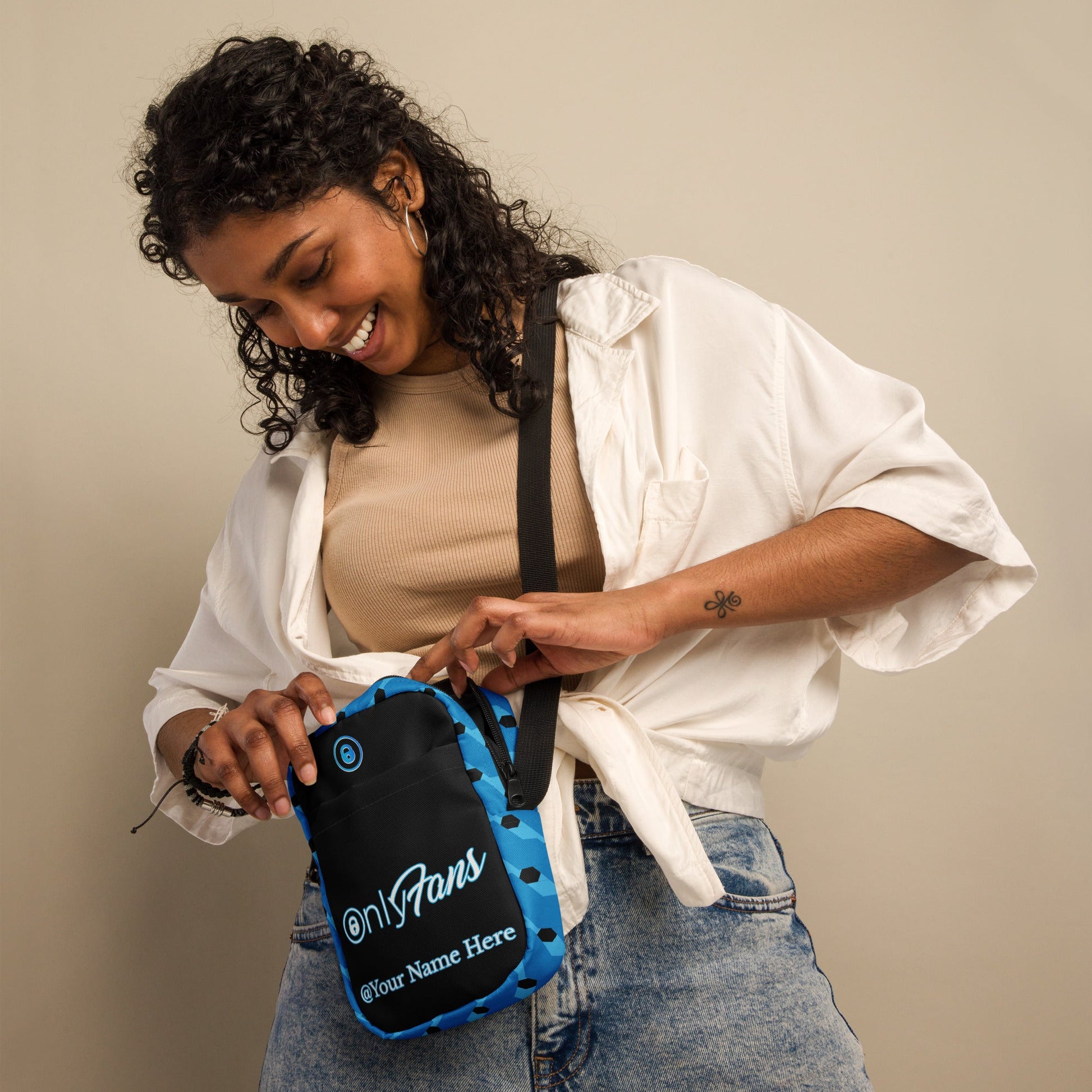 Yes, I Do Have an OnlyFans Personalized Utility Crossbody Bag Unisex | Shoulder Bag | Luxury Crossover Bag Attire T LLC