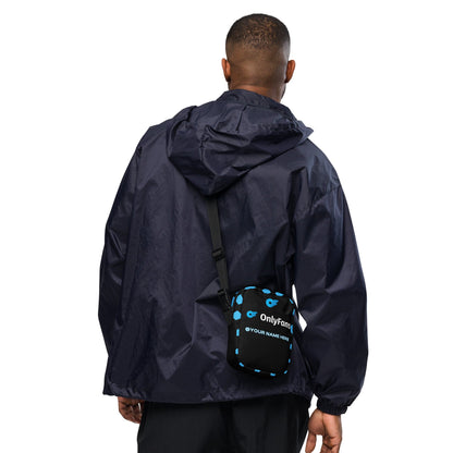 Personalized OnlyFans Abstract Utility Crossbody Bag by ATTIRET