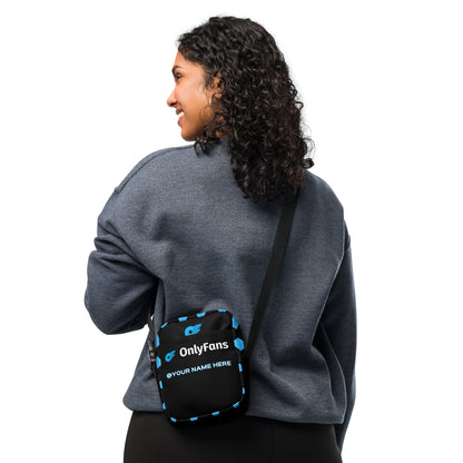 Personalized OnlyFans Abstract Utility Crossbody Bag by ATTIRET