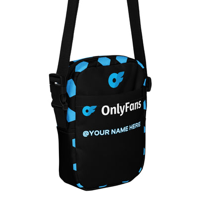 Personalized OnlyFans Abstract Utility Crossbody Bag by ATTIRET