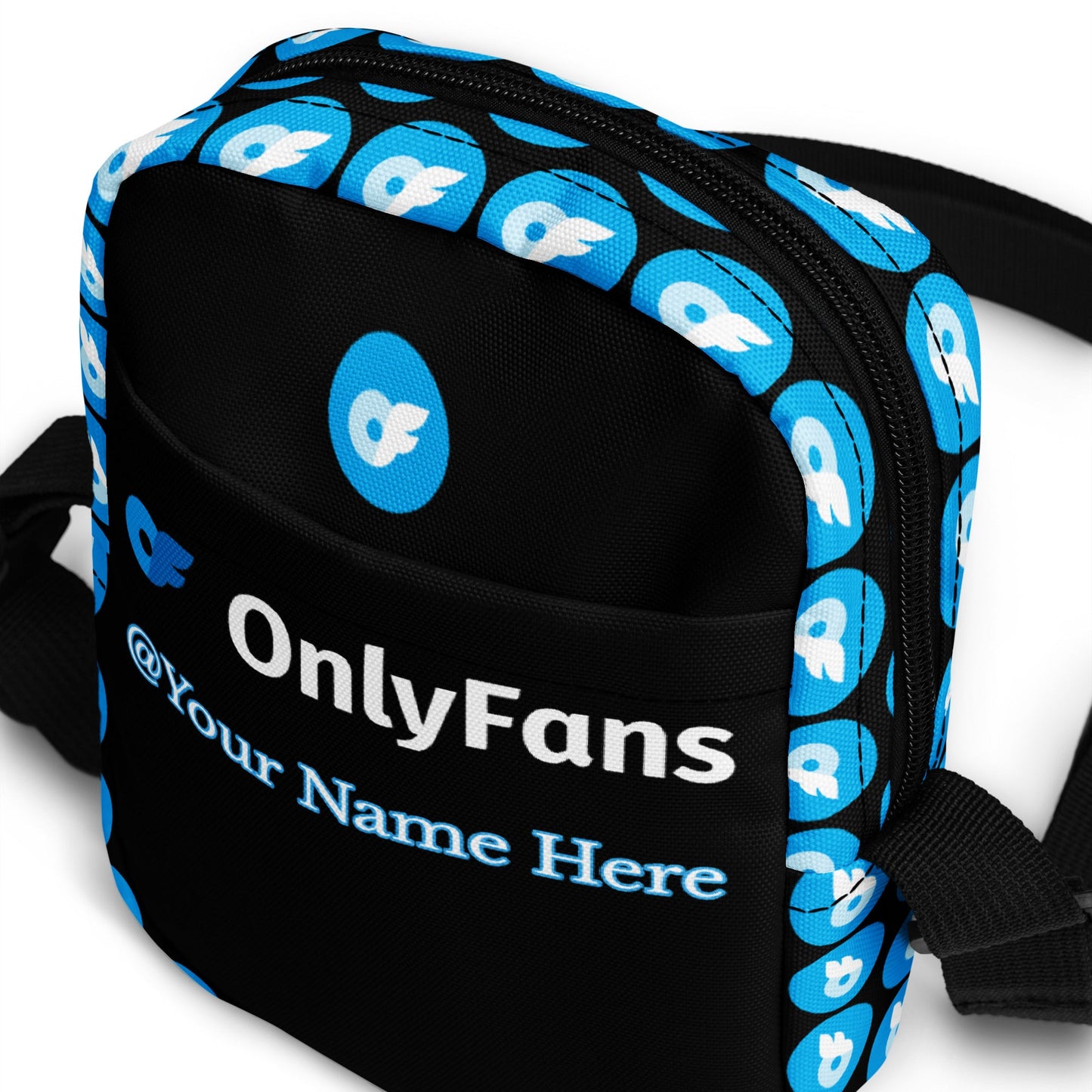 Onlyfans Personalized Custom Name Utility Unisex crossbody bag Attire T LLC