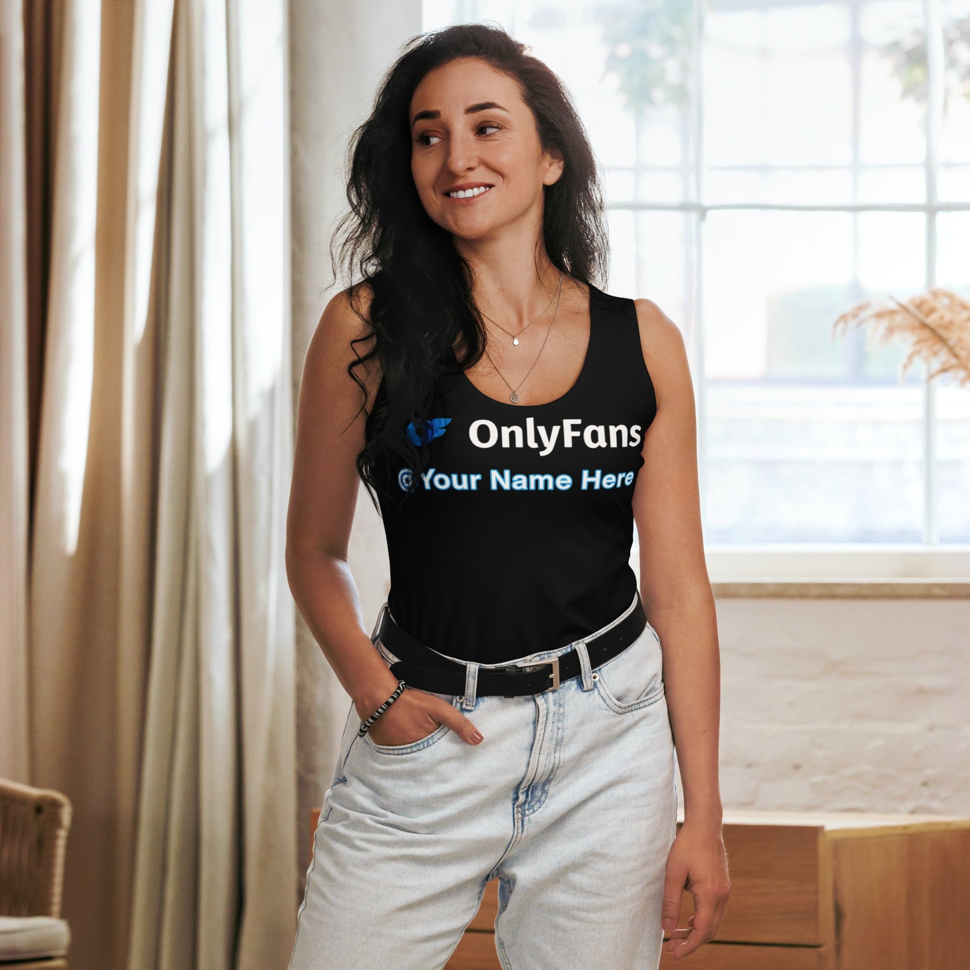Onlyfans Customize Your Seduction - Personalized Logo Custom Name Tank Top Attire T LLC