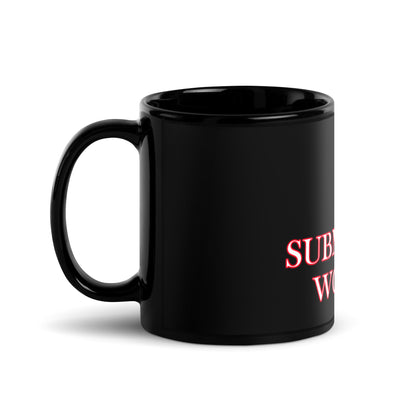 I Heart Submissive Women Black Mug by ATTIRET