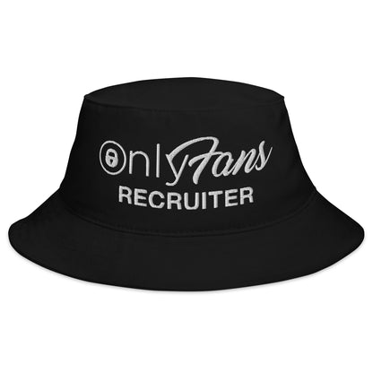 OnlyFans Recruiter embroidered bucket hat