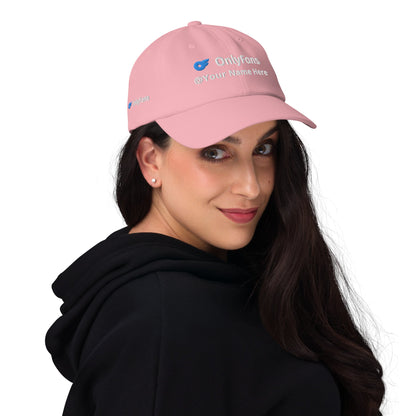 Personalized OnlyFans Dad Hat by ATTIRET