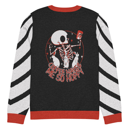 Coffee Makes Me So Hoppy Knitted Sweater — additional product view 2