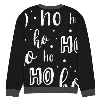 Ho Ho Ho funny ugly Christmas sweater, additional product view