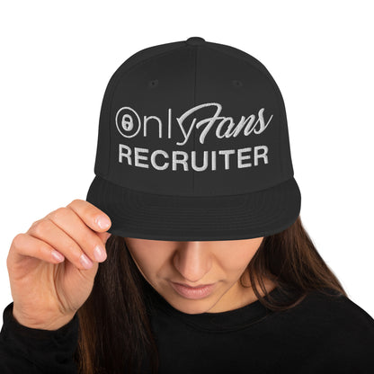 OnlyFans Recruiter Snapback Hat, Old Logo by ATTIRET
