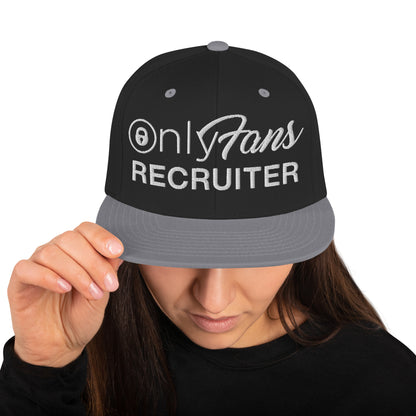 OnlyFans Recruiter Snapback Hat, Old Logo by ATTIRET