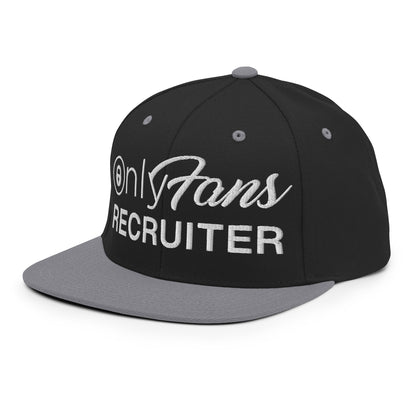 OnlyFans Recruiter Snapback Hat, Old Logo by ATTIRET