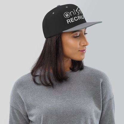 OnlyFans Recruiter Snapback Hat, Old Logo by ATTIRET