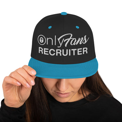 OnlyFans Recruiter Snapback Hat, Old Logo by ATTIRET