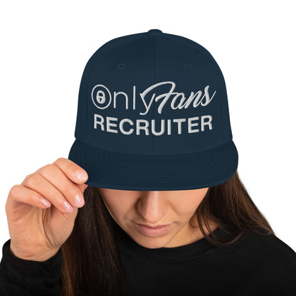 OnlyFans Recruiter Snapback Hat, Old Logo by ATTIRET