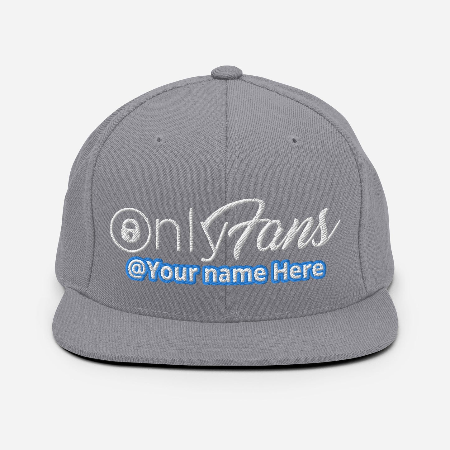 Onlyfans Personalized Custom Snapback Hat Attire T LLC