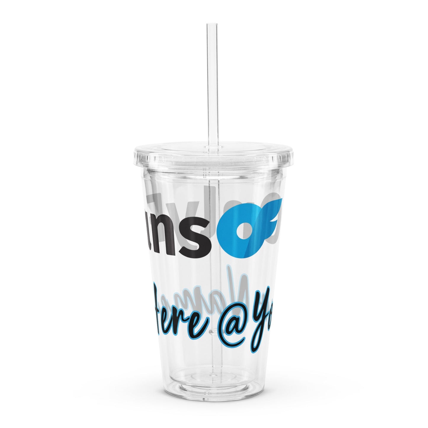 Onlyfans Personalized Thirst Trap Deluxe: Custom Clear plastic tumbler Attire T LLC
